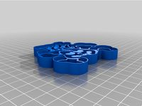 Jeenyus Dopey Skull Cookie Cutter by JeenyusPete