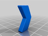 Hexagonal Board Game Tile "Clip" (eg. Rallyman GT) by ViperMan