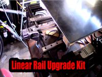 Linear Rail & 10mm Belt Conversion Kit for Creality CR-10 Ender 3 Tevo Tornado Tronxy by Fintech