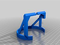 Nozzle Ring LED Light Holder v1.2 - Ender 3 V2 by BrocketMan