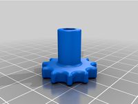 Bed Leveling nob Climber7 XTLW3D by silvercyrex