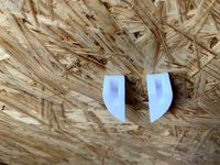 disc curtain rod holder / Scheibengardinenstangenhalter by Eisenfinger