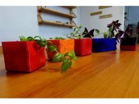 Square planterpots collection for pallets by viralata