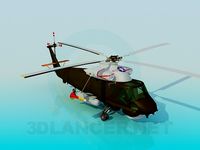 3D Model AIRCRAFT : The Kaman SH-2F