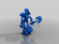 Bionicle Toa Gali Nuva by darkvizard_07