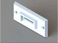 Rolladengurt Einlauf / Shutter belt inlet by Tintenfischmakrele