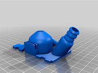 Atomstack A5 Laser air assist, tube support, tool holder by Hedo