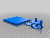 gear contraption for wall by crkirby