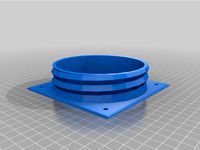 Ventilation tube adapter with screw 12cm by PableT