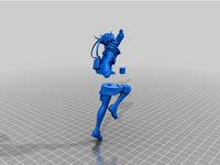 Better Printable Detailed Himiko Toga Figure by SymphonicTonic