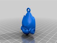 CUTE VALENTINE CALCIFER KEYCHAIN by Hirama