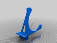 Corner 2020 2040 extrusion mount for 120mm PC Fan by jrdiver