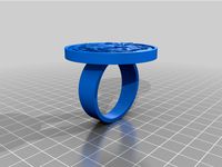 Blue phoenix ring CS by JimmyJamz