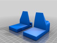 Laptop Screen Holder by MDF_Design