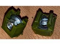 Nut holder for 19" Rack mount M5 M6 by 7eggert