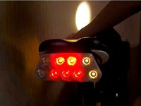 LED rear stop light with turn signals for e-bike by 1MRF