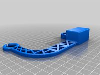 Extended Filament guide With Z Axis Stabilizer V1 by smh2507