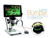 Microscope Lens Bumper and Smoke Protection by Perinski