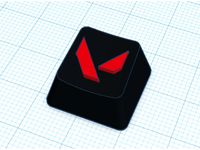 Keycap Valorant Romer-g // Remix by Cris_poh