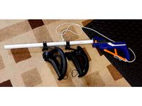Magnetic gun stock for Vive index by JDHorne