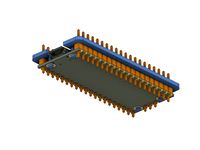 Raspberry Pi Pico - Pin Header Solder Helper by TueftelTyp