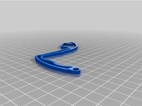 Monaco track keychain by Niklok