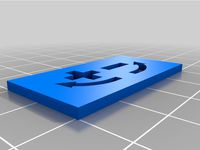 Bed Leveling Label by whega