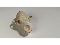 Ornate Bear Skull by SteedMaker