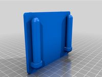 Fluke 87 V Pegboard holder by Zapfmeister
