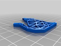 GEOMETRIC ANIMAL NECKLACE GEOMETRIC WOLF, CAT, DEER by ChrisKits