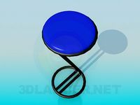 3D Model Stool in bar