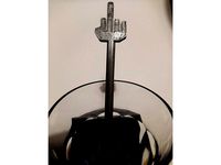 Middle Finger Cocktail Stirrer by seagull08