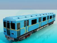 3D Model Subway car