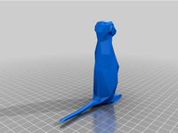 Suricate low poly by Matt_Vrn