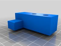 Ender 3 Dual Z - Gantry crash leveler with endcaps for LED bar by clait
