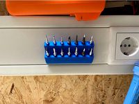Solder tips holder with invisible mounting holes by wpatrick