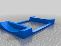 Dumbbell holder 90mm radius by lululiebtsleben
