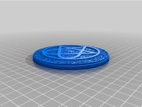 HIM Heartagram fridge magnet/coaster by HaiZui