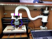 Vacuum cleaner for CNC 3018 by alien_2005