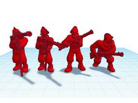 Heroscape: Musketeer 3 (All Poses) by jcnaz