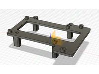 Relay Mount for Raspberry Pi 7" Touchscreen by leotarded