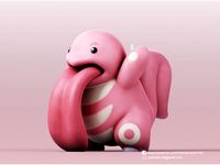 Lickitung(Pokemon) by PatrickFanart