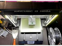 Backlight holder for Anycubic i3 Mega V2 (lightweight) by iceekb