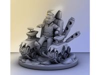 Gnome Artificer - Tabletop Miniature by TonyMurchison