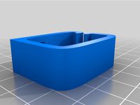 Superellipse inspired Cable Holder by FrederikS