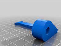 Ender 5 Pro Metal Extruder Frame Mosaic Palette PTFE (Teflon) Clip by Seattlest