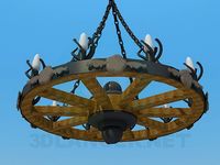 3D Model Chandelier