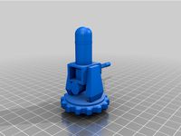 Phalanx CIWS Extruder knob for CR10 by Modge1981