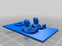 slot car driver tray  by OXO_cube