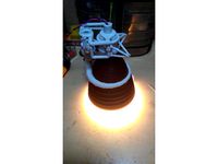 Rocketdyne F-1 Lampshade by A_Designs